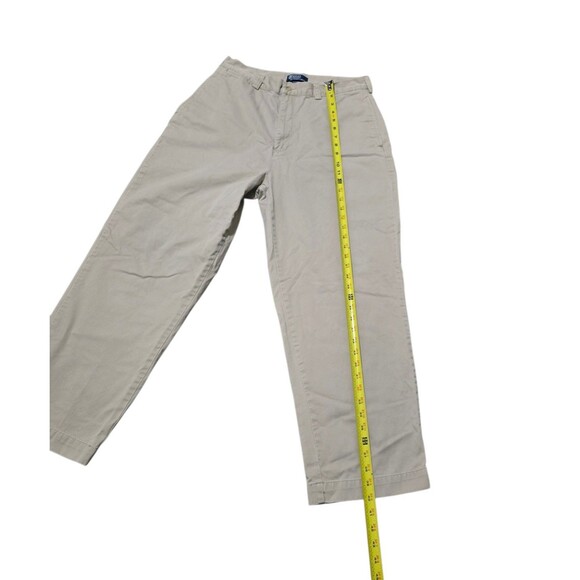 Polo Ralph Lauren Pants Mens 34x30 Vintage Philip Chino Khaki Casual - Picture 8 of 12